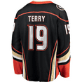 thumbnail image 2 of Troy Terry Anaheim Ducks NHL Fanatics Breakaway Home Jersey, XX-Large, 2 of 3