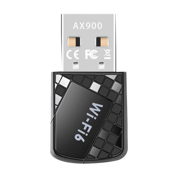 Adaptador USB WiFi 6 de 900 Mbps AX900 Dongle USB Receptor WLAN Inalámbrico de Banda Dual 2.4G 5G para Win10 y Win11