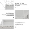 thumbnail image 3 of Raindrops 1Set Kitchen Lid Organizer Rack Grey PP Easy to Clean for Restaurant Storage, 3 of 8