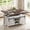Vintage White, variant on Farmhouse Lift Top Coffee Table with Large Storage and Hidden Compartment, Multi-Function Convertible Coffee Table for Living Room