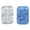 Blue, variant on Silicone Dog Ice Cube Mold - 3D Corgi Shaped Ice Tray with Built-In Funnel for Whiskey & Cocktails, Easy Release Large Ice Maker, Grey