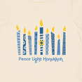 thumbnail image 4 of Inktastic Peace Light Hanukkah Boys or Girls Baby T-Shirt, 4 of 5