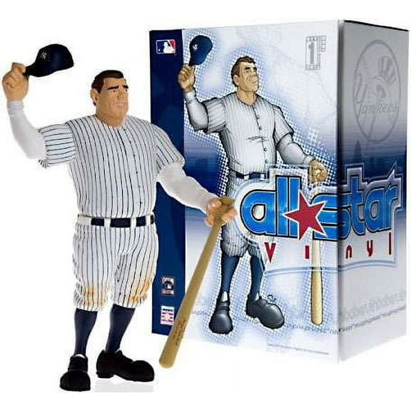 Upper Deck Babe Ruth 12" Vinyl Figure Pinstripes