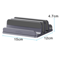 thumbnail image 4 of Support d'Ordinateur Portable Vertical Réglable à Fente Double Conçu pour la Plupart des Ordinateurs Portables, 4 of 9