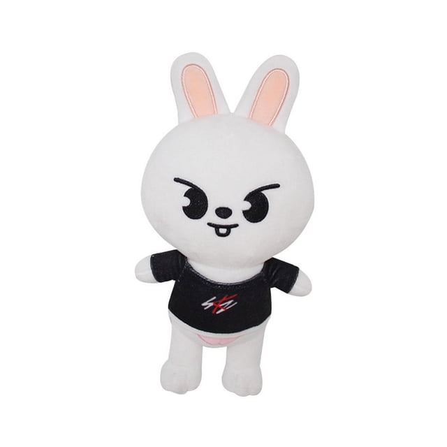 Muñeco de peluche Stray Kids Skzoo Stray Kids de 21 cm, conejo blanco