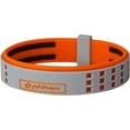 thumbnail image 6 of Phiten Titanium Bracelet Duo Gray/Orange 7.5" (19cm), 6 of 6