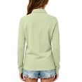 thumbnail image 7 of Abcomgle Uniform Shirts for Girls 10-12 Long Sleeve Pique Polo Shirt with Collar Button Down School Uniform Shirts for Girls Moisture-Wicking Dress Girls Blouse, 7 of 7