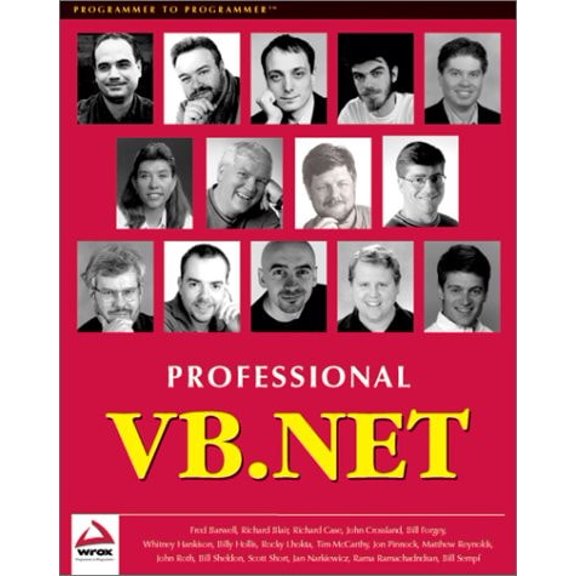 Pre-Owned Professional VB.NET (Paperback) 1861004974 9781861004970