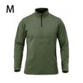 thumbnail image 3 of Sonducket Jersey de capa Base con media cremallera para hombre, camiseta cálida transpirable de manga larga para niños, ropa interior térmica para Camisetas Verde METRO Sonducket AP013080-12, 3 of 6