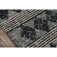 thumbnail image 3 of Momeni Andes Hand Woven Wool and Viscose Charcoal Area Rug 2' X 3', 3 of 4