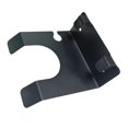 thumbnail image 4 of Elegante soporte de secador de pelo negro montado en la pared para un diseño duradero de acero inoxidable, 4 of 10