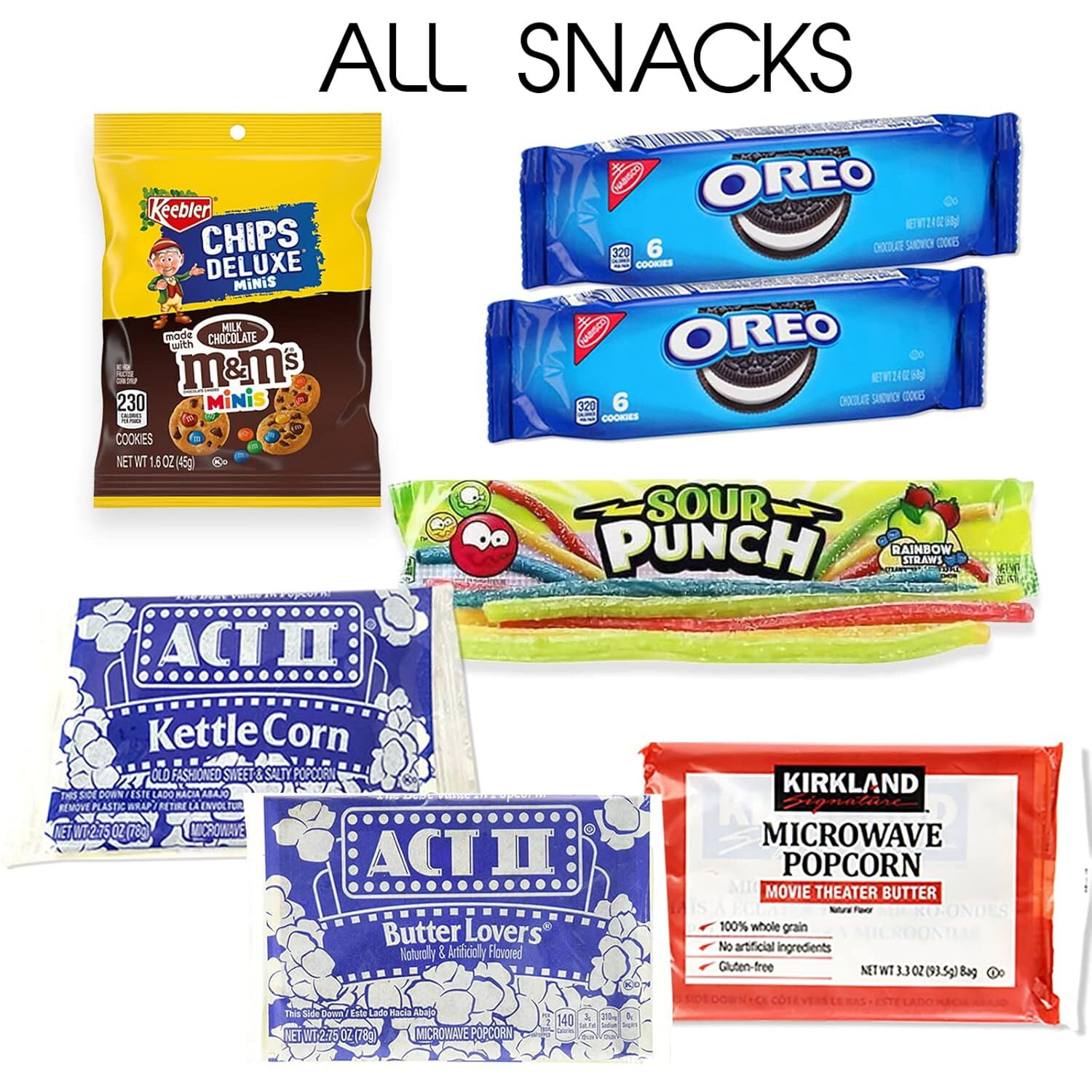 Beyond the Box Game Night Gift Box Playing Cards, Snacks, Candy for Family, Kids, Teens, Adults