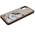 thumbnail image 3 of For Nokia C210 TPU Flexible Skin Cover Cellphone Case + Tempered Glass - Cat, 3 of 6