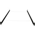 thumbnail image 2 of Pemberley Row High Carbon Steel Coffee Bed Rails Twin/Full Easy to Assemble 39-54"W x 76"D, 2 of 4
