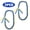 blue & gold, variant on Kabuer Graduation Leis Braided Honor Ribbon Lei Cords Class of 2026 for Graduation Ceremony, 2 Pack (White & Blue )