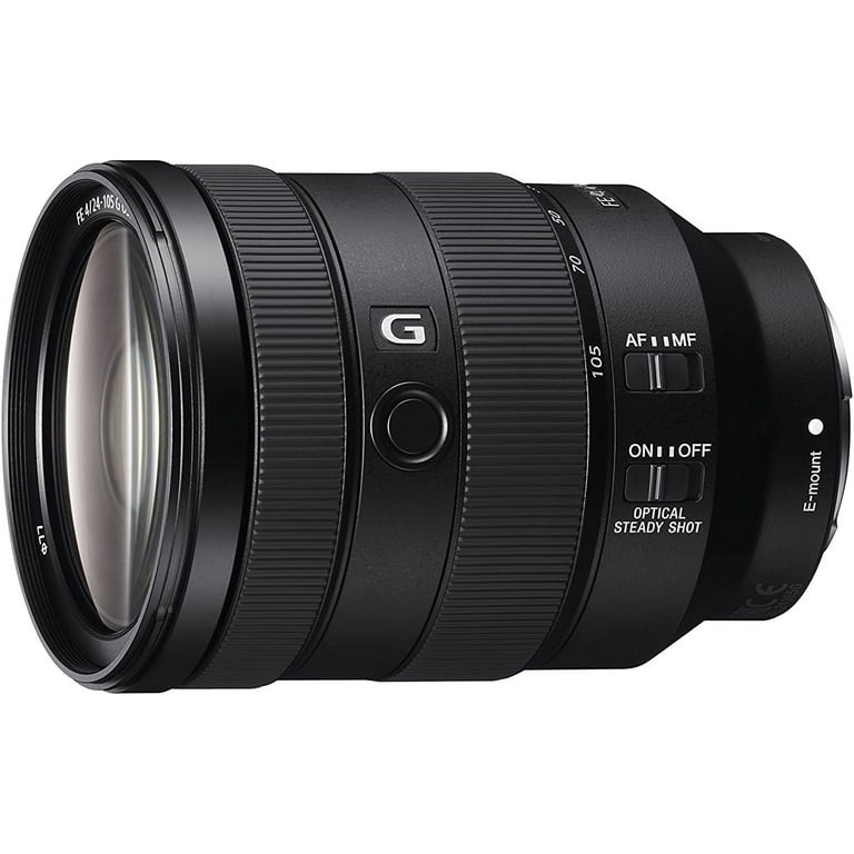 Sony FE 24-105mm F4 G OSS Full Frame Zoom Lens (SEL24105G) Bundle