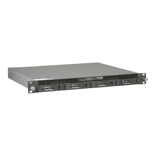 NETGEAR ReadyNAS 3138 RN3138 - NAS server - 4 Baies - Rackable - RAID RAID 0, 1, 5, 6, 10, JBOD - RAM 4 GB - Gigabit Ethernet - iSCSI support - 1U