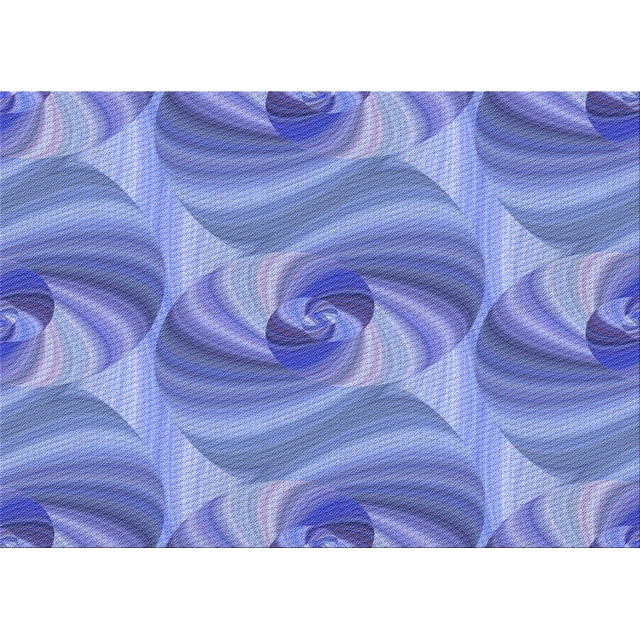 Ahgly Company Tapis d'Intérieur Lavables en Machine, Rectangle Denim Bleu Transitionnel, 2' x 5'