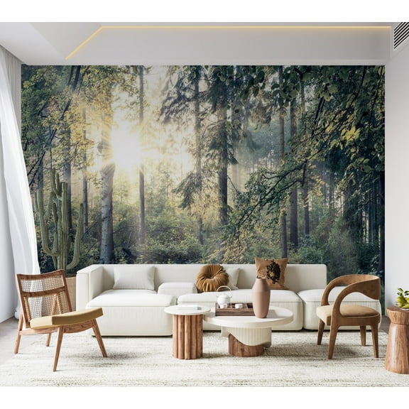 Landscape Wallpaper Wall Mural - Tales of a Forest
