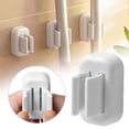 thumbnail image 2 of 1 Pack Self Adhesive Toothbrush Holder, TINGXIN No Drill Wall Hanger, Bath Organizer Supply, for Oral Tool Storage, Kitchen Clip and Garage Item Holding, 2 of 9