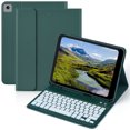 thumbnail image 1 of Keyboard Case with Keyboard for 9.7" Pad 6th Gen2018/5th Gen2017/Air 2nd Gen 2014/Pro2016, Wireless Detachable Keyboard with 7 Color Backlight, 1 of 7