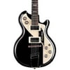 Italia Mondial Classic Semi-Hollow Electric Guitar Black