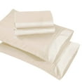 thumbnail image 2 of BNM Egyptian Cotton 850 Thread Count Bed Sheet Set, Full, Ivory, 2 of 8