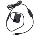 thumbnail image 3 of USB Adaptador de Cable de Carga EN-EL14 Batería Ficticia EP-5A Acoplador de CC para P7000 P7800 D5500 D5600 D3300 D5300 Cámara, 3 of 5