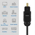 thumbnail image 5 of Digital Optical Audio Toslink Cable Gold Plated 6FT 18M 3M SPDIF MD DVD Gold Plated Cable High Quality, 5 of 5