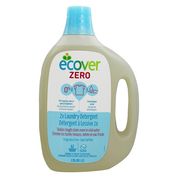 Ecover Zero 2X Laundry Detergent - Case of 4 - 93 FL oz. - Walmart.com ...