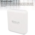 thumbnail image 4 of Punto De Acceso De Enrutador WiFi Portátil, Punto De Acceso Inalámbrico WiFi6 5G WiFi, Batería Compacta De 10000 MAh, 16 Dispositivos Compatibles Con Ranura Gigabit SIM Para, 4 of 7