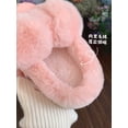 thumbnail image 4 of Bonitas pantuflas de algodón con forma de cerdo rosa para mujer, cálidas para el invierno, para niños, niñas y bebés, para el hogar, para cachorros, para hombre, 2023, 4 of 5