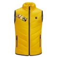 thumbnail image 6 of Odeerbi Kids Boys Girls Christmas Lightweight Heated Vest Winter Thermal Heated Jackets Kids Plus Size USB Intelligent Constant Temperature 2 Areas Heated Coat Kids Clothes Yellow without Power Bank, 6 of 6