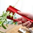 thumbnail image 4 of Portable Rose Thorn Remover Tool | Flower Leaves Stripper for Florists & Gardeners | ABS & Iron Construction | Protects Hands from Thorns | Easy Pull-Down Design | 14x2.5cm Size, 4 of 6