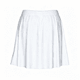 thumbnail image 2 of Womens White Banana Print Sport Skirt With Built-In Shorts And Pockets, A-Line Mini Skirt For Tennis, Badminton, Daily Wear, 2 of 6