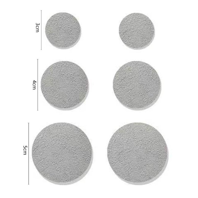 6 parches para zapatos adhesivos para reparación de vampiros plantillas para zapatos protector para agujeros de talón (gris) Sywqhk Libre de BPA
