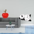 thumbnail image 2 of Escultura De Panda De Cerámica, Adorno Moderno Y Bonito De Fruta, Reloj De Pared, Decoración Del Hogar Para Sala De Estar, Cafetería, Estudio, Sala De Vacaciones, 2 of 8