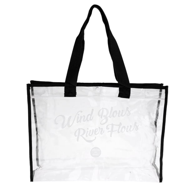Bolsa transparente de mano shamjiam natación a prueba de Agua