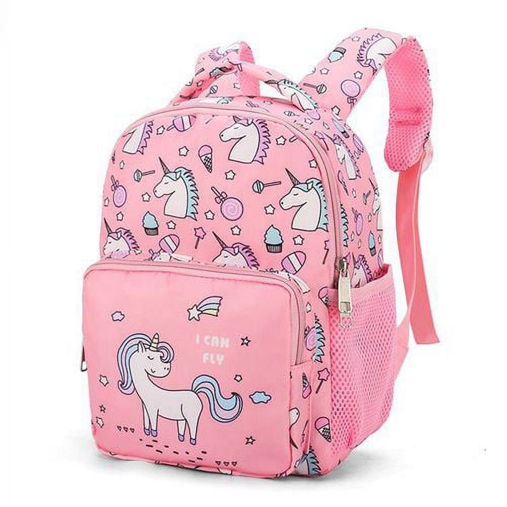 Pink unicorn bookbag hotsell