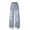 Blue2, variant on StSilkitty Casual Pants for Girls Star Graphic Elastic Waist Loose Straight Leg Pants Lightweight Soft Trousers with Pockets