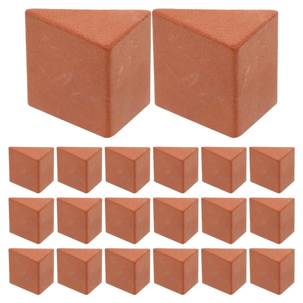 30 piezas de ladrillos en miniatura: bloques de construcción simulados y fáciles de construir - Bloques de imitación realistas para minicasas - Regalos de cumpleaños para niños y bebés