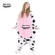 thumbnail image 4 of Pijamas de vaca con cremallera Unisex para adultos, disfraz de Anime, mono de fiesta, mono de mapache Kigurumi para hombres y mujeres, 4 of 4