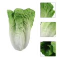 thumbnail image 2 of Lechuga artificial Modelo de verdura falsa Cocina Comida artificial Lechuga falsa de plástico, 2 of 3