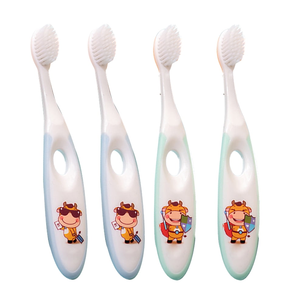 Kids Toothbrush Toothbrushes Cartoon Toddlers Toothbrushes Bristle