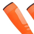 thumbnail image 5 of FSYBOA Boys Athletic Socks, Knee-High Breathable Stretch Basketball Kids Soccer Socks Orange Size 5-17T, 5 of 5