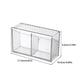 thumbnail image 5 of Yuarrent Organizador de baño ABS para necesidades, suministros montados a prueba de agua, pared para almacenamiento, acceso, caja de baño Type3 NO3, 5 of 6