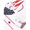 thumbnail image 5 of COOFANDY Country Western Shirts for Men American Flag Apparel Long Sleeve Cowboy Casual Button Down, 5 of 6