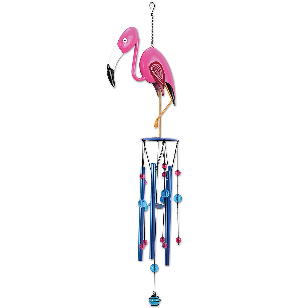 Wind Chimes Garden Outdoor Ornament Dragon fly Flamingo Watering Can 
