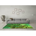 thumbnail image 3 of Ahgly Company Indoor Rectangle Oriental Green Industrial Area Rugs, 7' x 10', 3 of 4