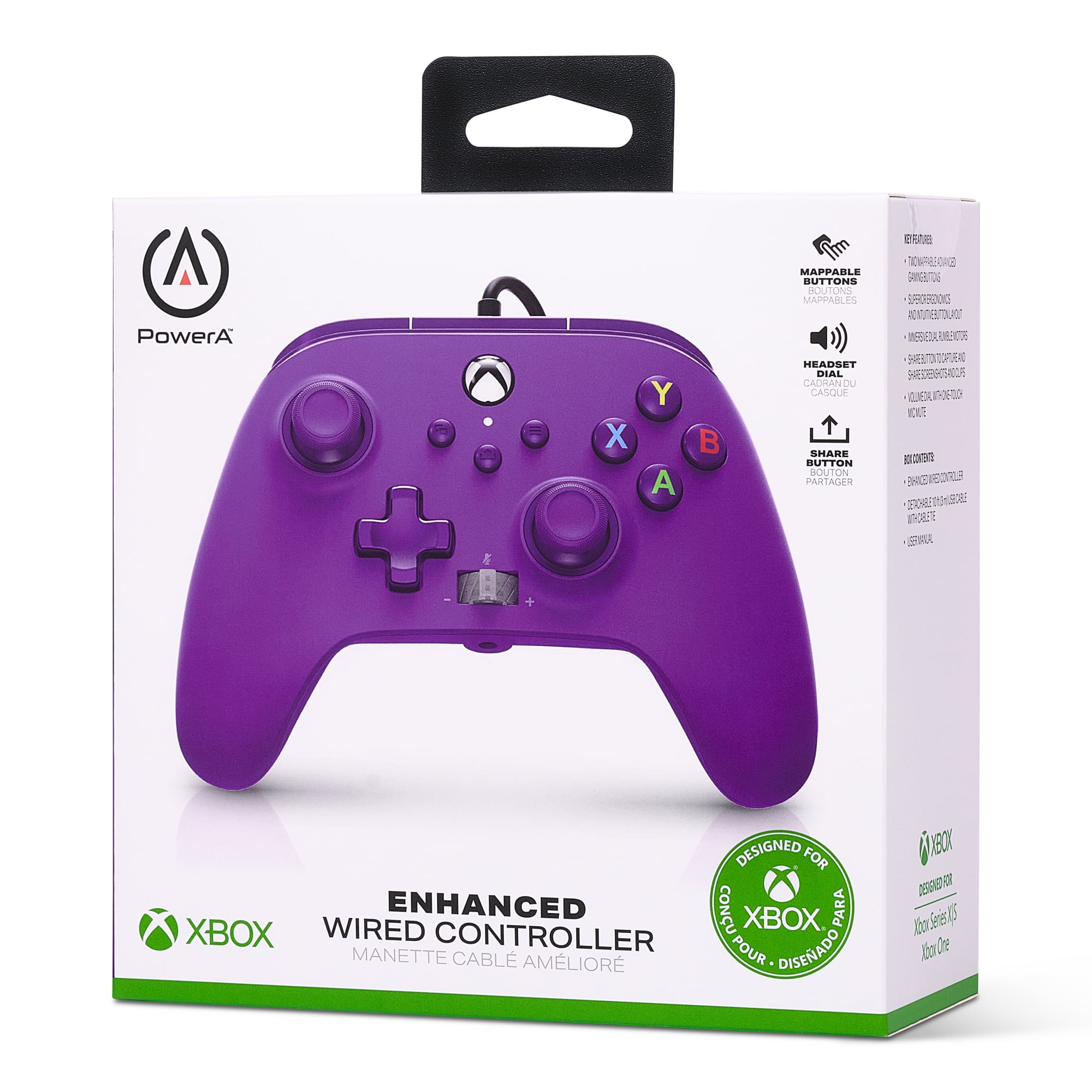 Purple wired on sale xbox one controller